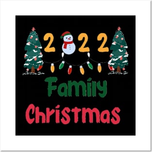 Family Christmas next day delivery Posters and Art